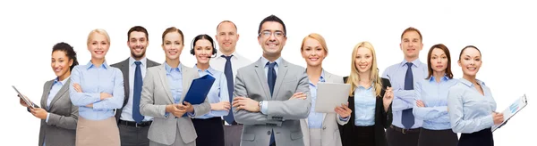 Group of happy businesspeople — Stock Photo, Image