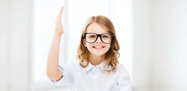 Student girl studying at school — Stock Photo, Image