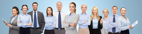 Group of happy businesspeople — Stock Photo, Image