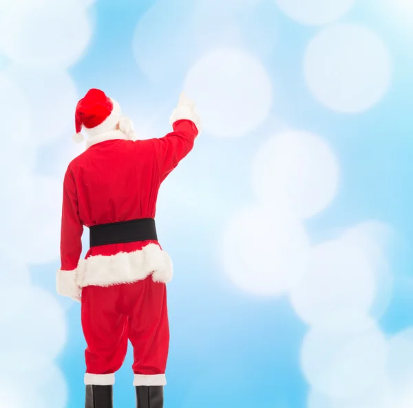 Man in costume of santa claus — Stock Photo, Image