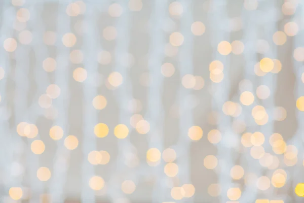 Blurred glden lights background — Stock Photo, Image