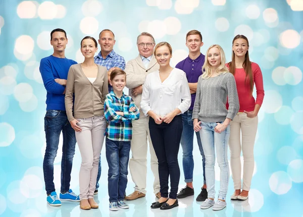 Groep lachende mensen — Stockfoto