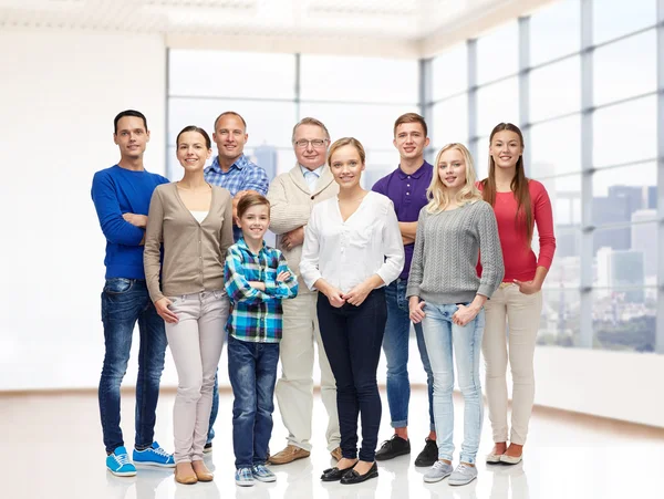 Group of smiling people — Stock Photo, Image