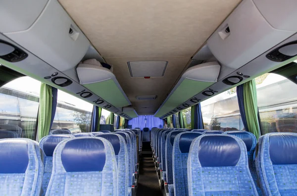 Viaggio autobus interno — Foto Stock