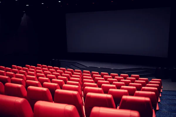 Movie theater or cinema empty auditorium — Stock Photo, Image