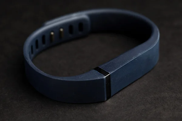 Close up of heart rate watch band — Stock Photo, Image