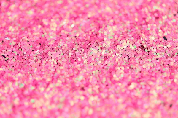 Pink glitter or sequins background — Stockfoto