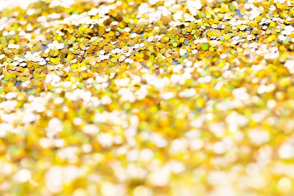 Csillogó arany vagy sárga flitter háttér — Stock Fotó