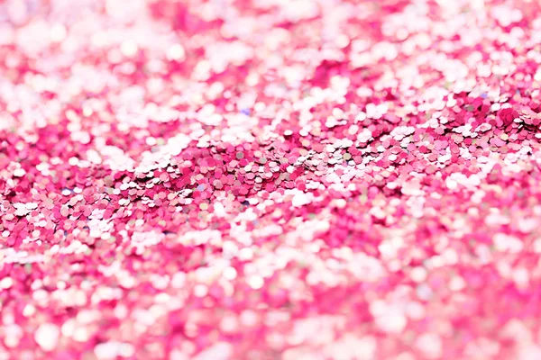 Pink glitter or sequins background — Stockfoto