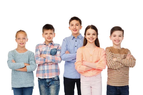 Feliz sonrisa de los niños — Foto de Stock