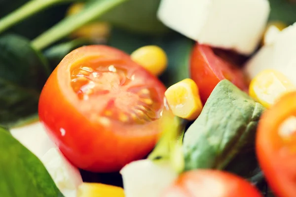 Primer plano de ensaladera de verduras — Foto de Stock