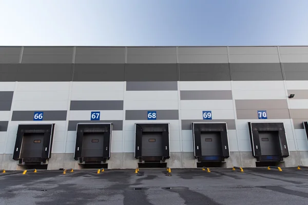 Logistic warehouse gates — 스톡 사진