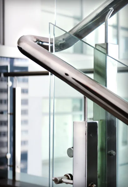 stairwell in a modern building