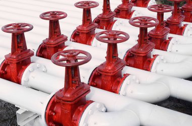 Petrol ve doğal gaz boru hattı valfleri