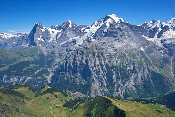 Eiger, Monch y Jungfrau — Foto de Stock