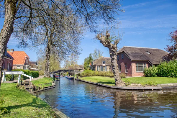 Baharda Giethoorn, Hollanda — Stok fotoğraf