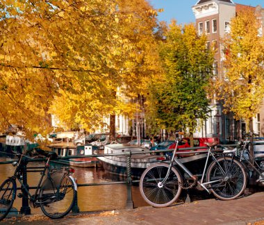 Amsterdam'da Bisiklet 