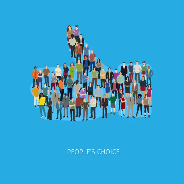 People like you — Stock Vector