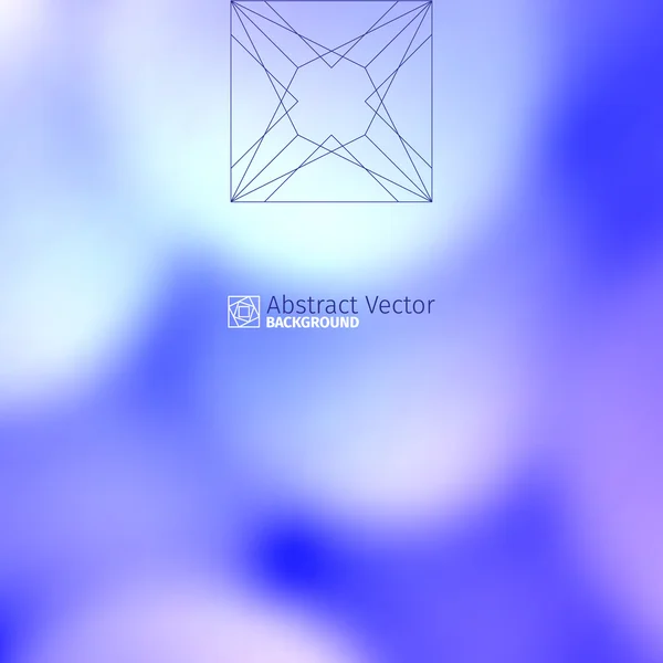 Fondo borroso abstracto — Vector de stock