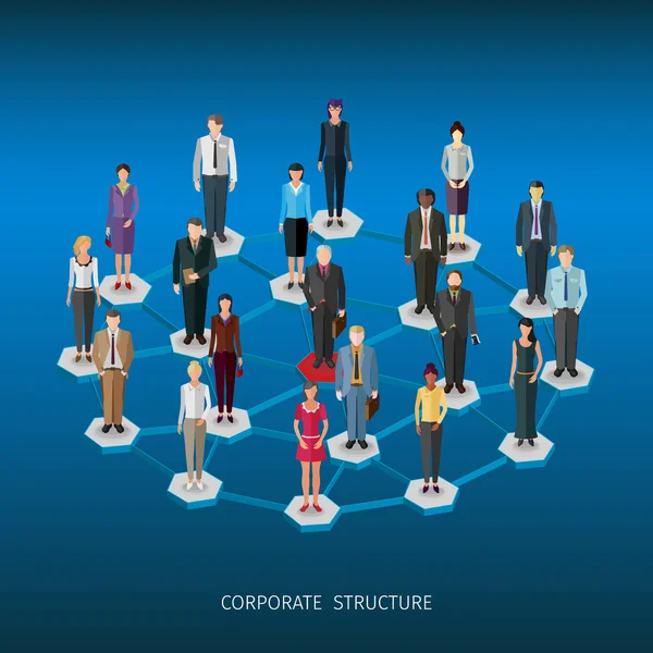 Business people concept — Stock Vector