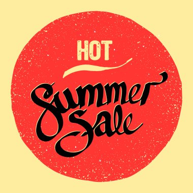 Yaz satışı işareti