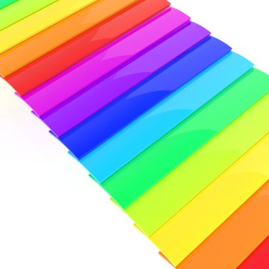 renkli plastik