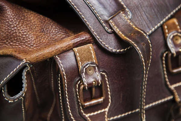 Leather bag — Stock Photo, Image