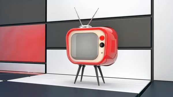 Retro Tv — Zdjęcie stockowe