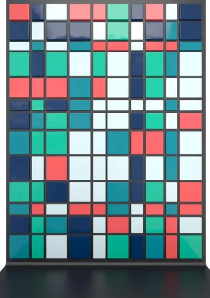 Paneles de color — Foto de Stock