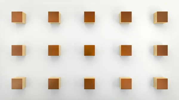 Cubes dorés — Photo