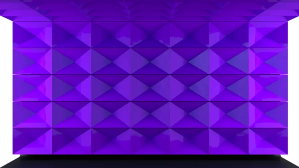 紫罗兰色墙壁 — 图库照片