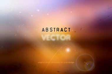 Gün batımı arka plan bulanık