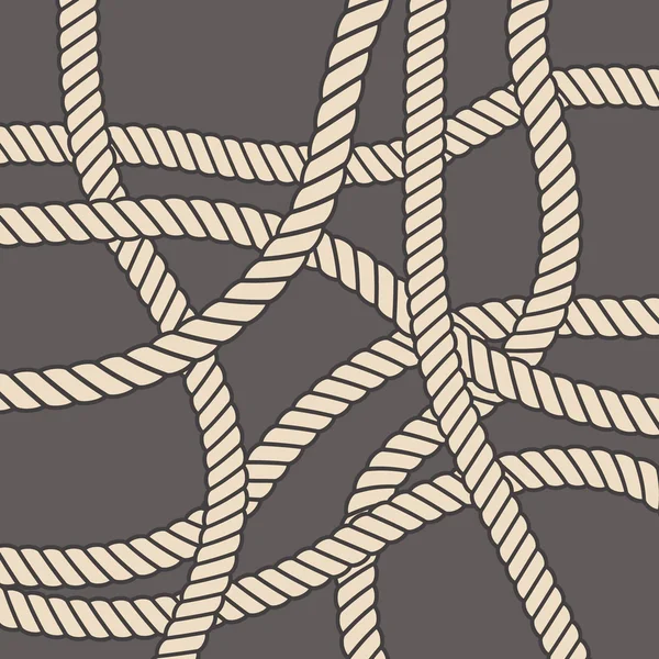 Modèle de corde de mer — Image vectorielle