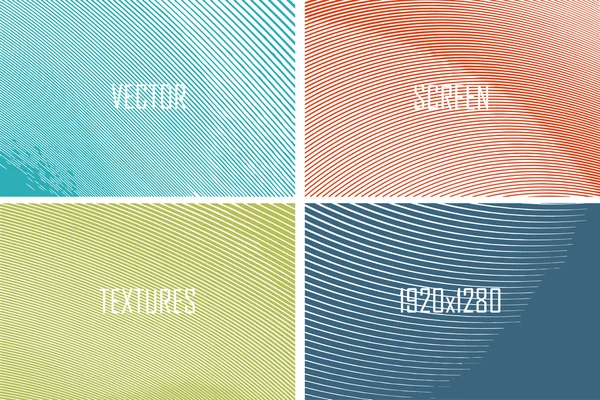 Ensemble de textures numériques — Image vectorielle