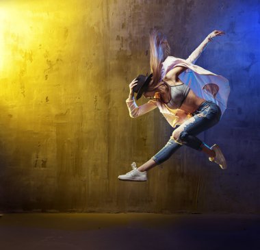 Portre genç hip hop dans