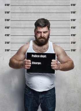 Azılı bir suçlu portresi 