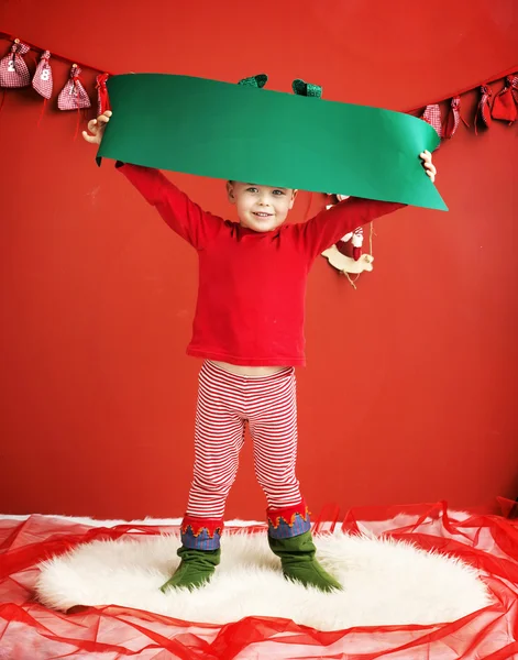 Retrato de pequeno elfo bonito — Fotografia de Stock