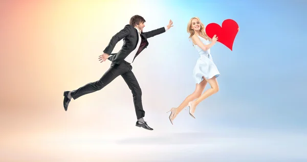 Fairy picture of people in love Stock Photo