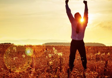 Güzel kokulu tahıl arasında güçlü Yöneticisi