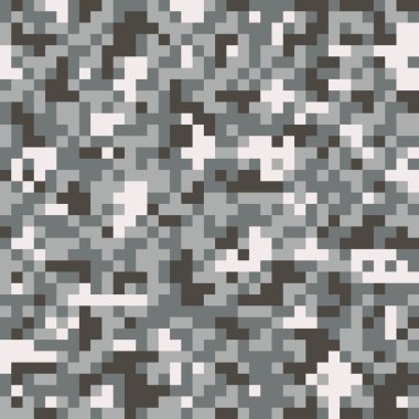 Dijital piksel kamuflaj seamless modeli 