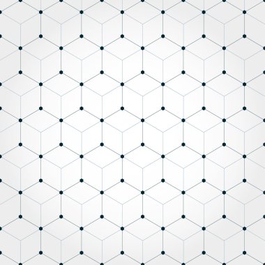 Soyut geometrik altıgen arka plan