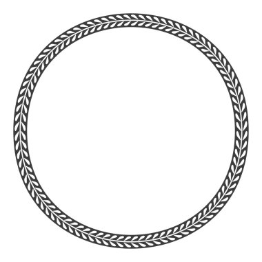 Eski klasik sınır yuvarlak tasarımlar