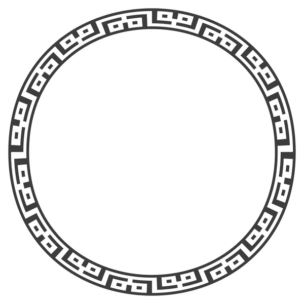 Anciennes conceptions classiques rondes de bordure — Image vectorielle