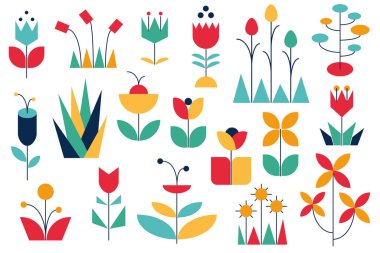 Modern tarzdaki doğa. Soyut, geometrik biçim 