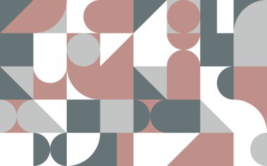 Geometri minimalist arkaplan posteri. Modern stilde soyut vektör şablonu tasarımı.