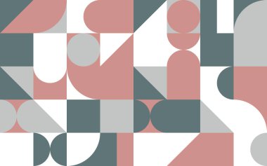 Geometri minimalist arkaplan posteri. Modern stilde soyut vektör şablonu tasarımı.