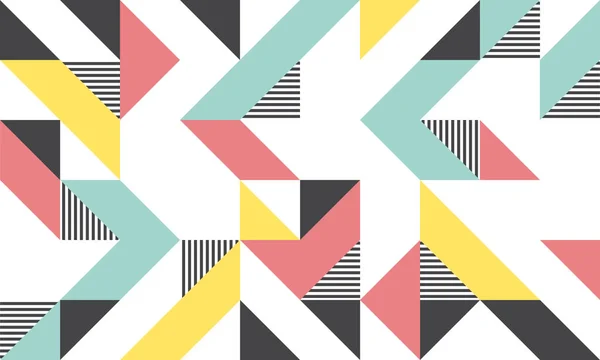 Affiche Fond Minimaliste Géométrie Conception Motif Vectoriel Abstrait Dans Style — Image vectorielle