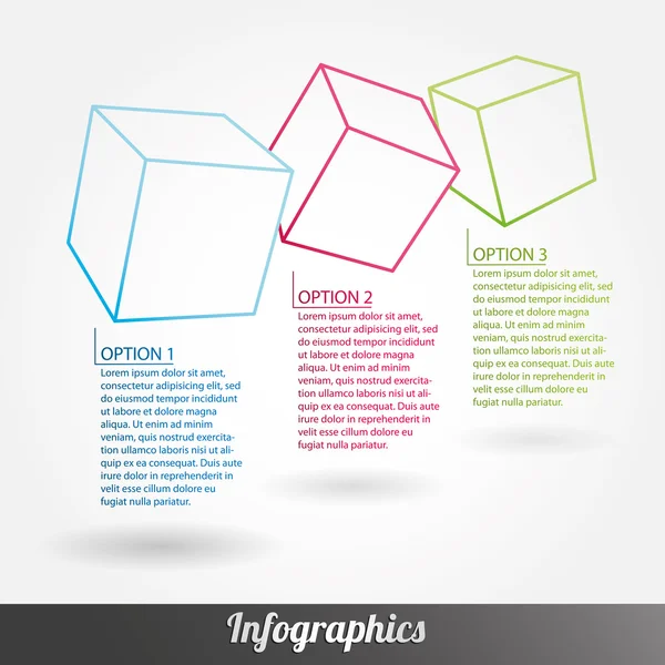 Infographics vector — Stock Vector