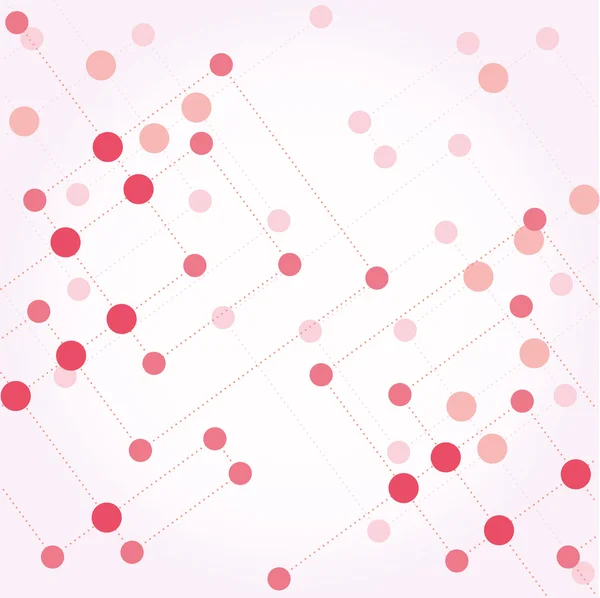 Abstract background scheme of social network — Stock Vector