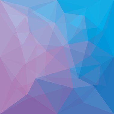 Vektör soyut renkli düşük Poli geometrik arka plan. Broşür tasarım şablonu